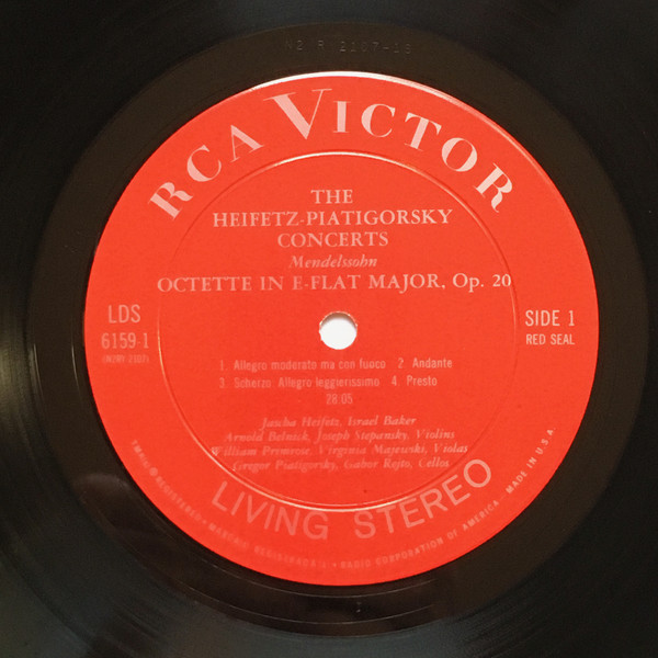 The Heifetz-Piatigorsky Concerts With Primrose, Pennario And Guests