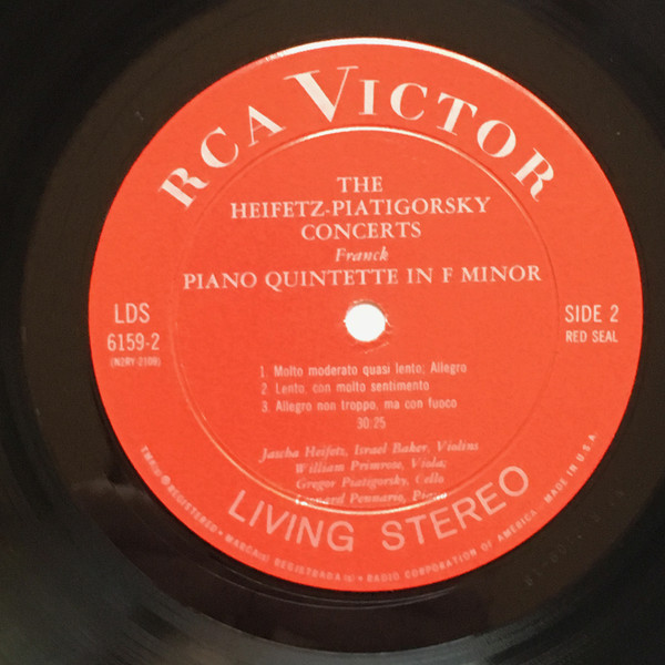 The Heifetz-Piatigorsky Concerts With Primrose, Pennario And Guests