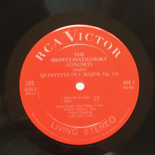 The Heifetz-Piatigorsky Concerts With Primrose, Pennario And Guests