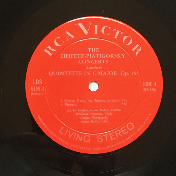 The Heifetz-Piatigorsky Concerts With Primrose, Pennario And Guests