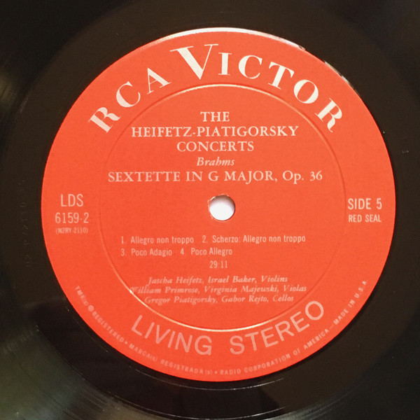 The Heifetz-Piatigorsky Concerts With Primrose, Pennario And Guests
