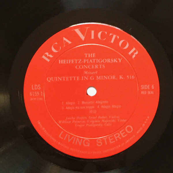 The Heifetz-Piatigorsky Concerts With Primrose, Pennario And Guests