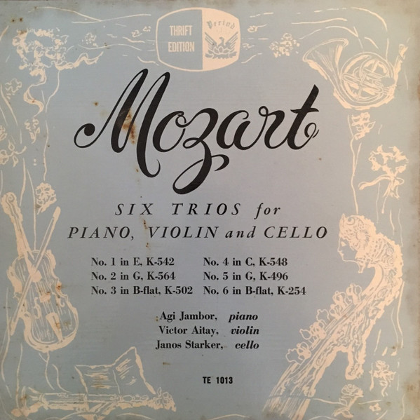 Six Trios For Piano, Violin And Cello