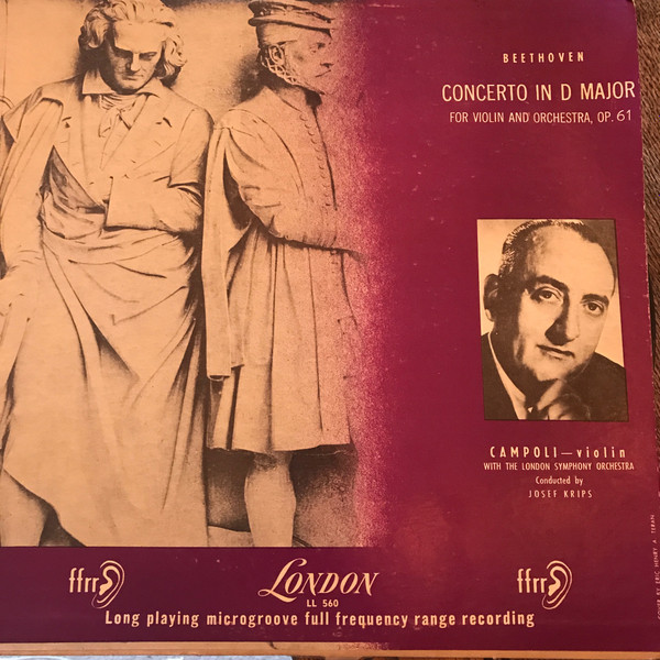 Concerto In D Major For Violin And Orchestra, Op. 61