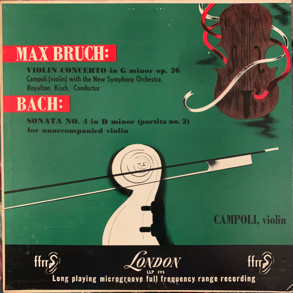 Bach: Partita No. 2 For Unaccompanied Violin / Bruch: Concerto No. 1 In G Minor For Violin And Orchestra