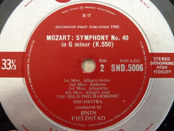 "Italian"  Symphony / Symphony No. 40