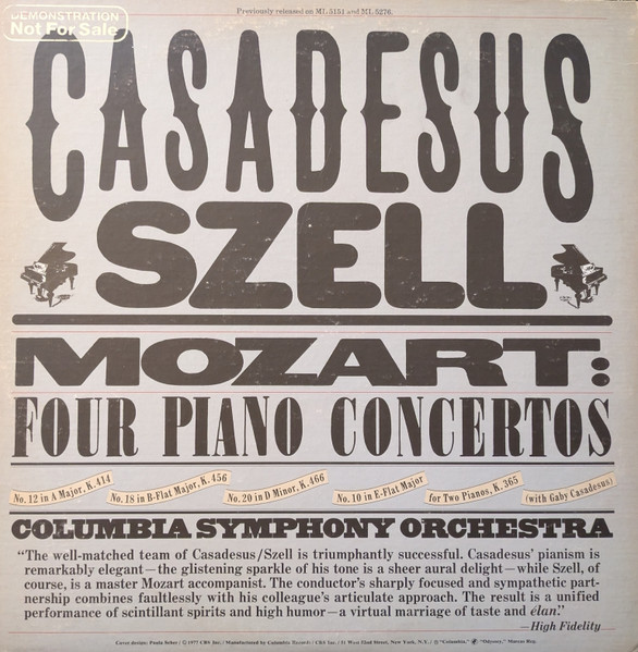 Four Piano Concertos