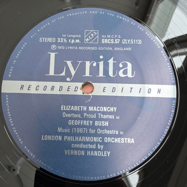 Proud Thames / Music For Orchestra / Symphony No.3 / Four Elizabethan Dances
