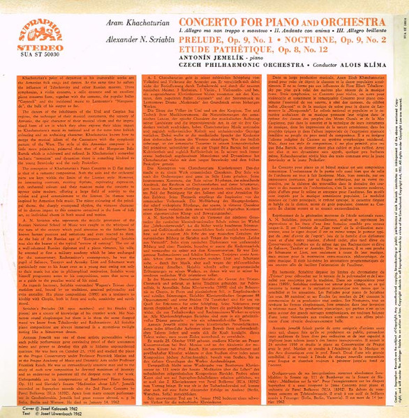 Concerto For Piano And Orchestra