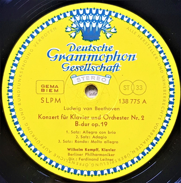 Klavierkonzerte Nr. 2 B-Dur Op. 19, Nr. 4 G-Dur Op. 58