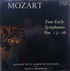 Four Early Symphonies Nos. 13 - 16