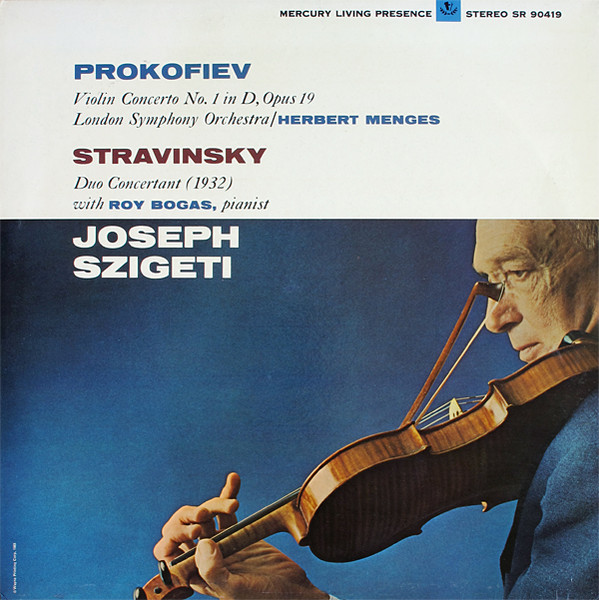 Violin Concerto No. 1 In D, Opus 19 / Duo Concertant