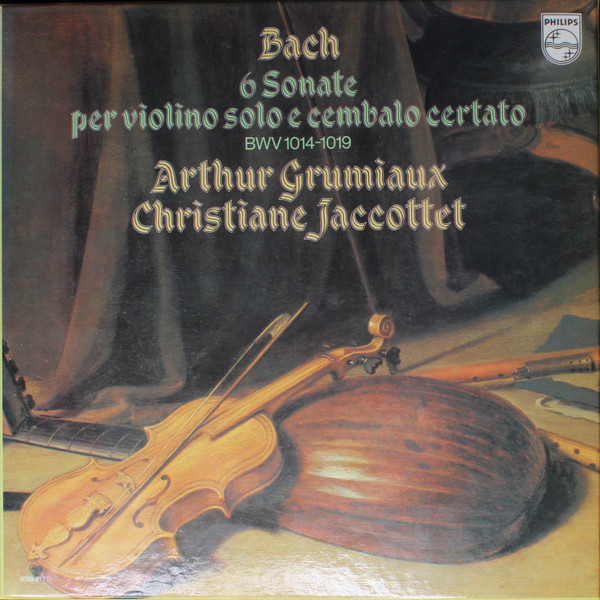 6 Sonate Per Violino Solo E Cembalo Certato (BWV 1014-1019)