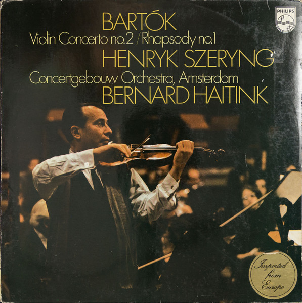 Violin Concerto No. 2 / Rhapsody No. 1