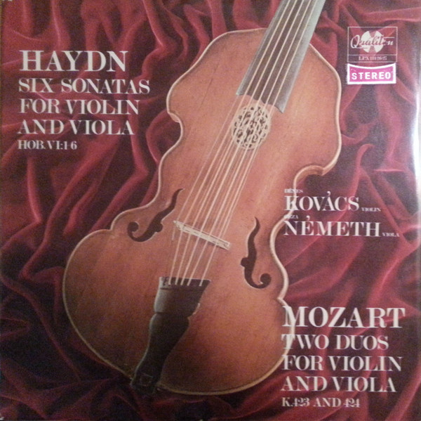 Six Sonatas for Violin and Viola/ Two Duos for Violin and Viola