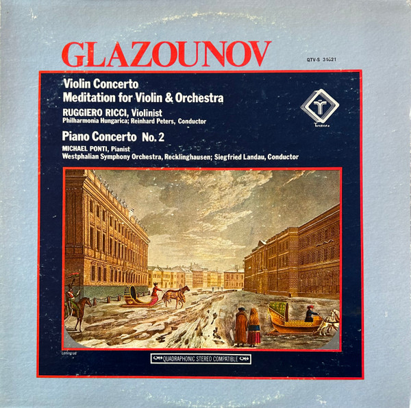 Violin Concerto / Meditation For Violin And Orchestra / Piano Concerto No. 2