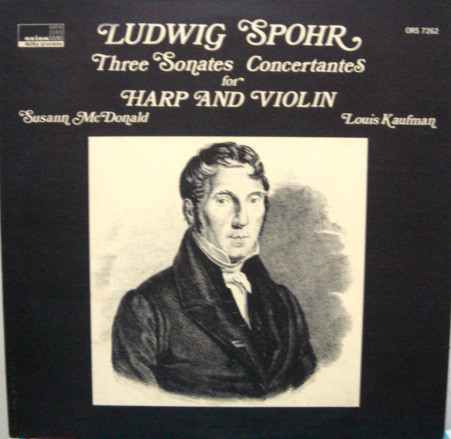 Three Sonates Concertantes For Harp And Violin