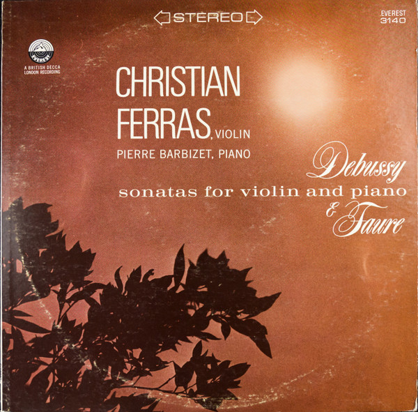 Sonatas For Violin And Piano