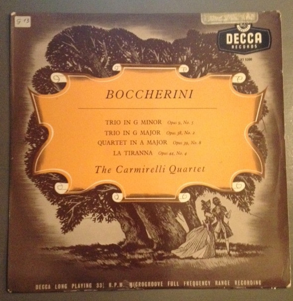 Trio In G Minor, Opus 9, No. 5 / Trio In G Major, Opus 38, No. 2 / Quartet In A Major, Opus 39, No. 8 / La Tiranna, Opus 44, No. 4