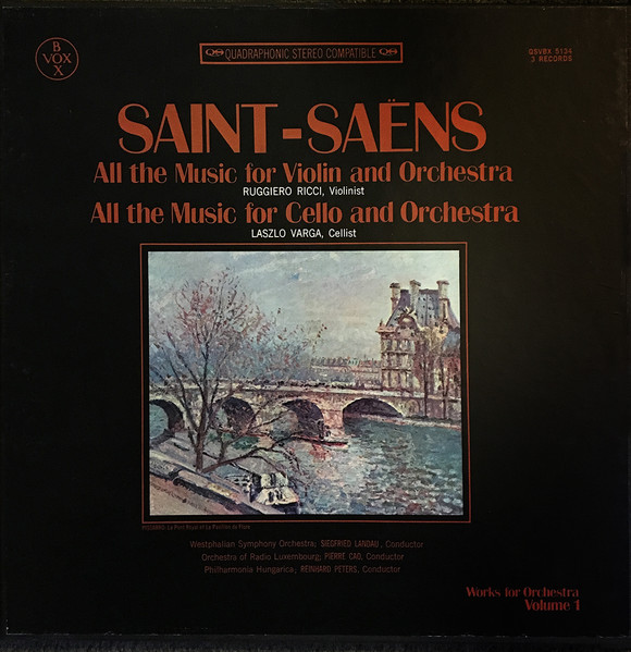 All The Music For Violin And Orchestra, All The Music For Cello And Orchestra