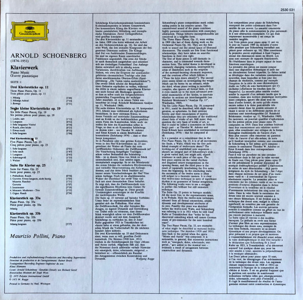 Das Klavierwerk = The Piano Music