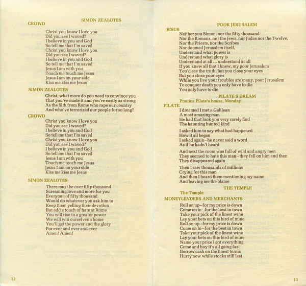 Jesus Christ Superstar - A Rock Opera