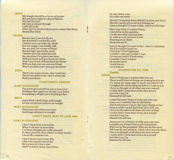 Jesus Christ Superstar - A Rock Opera