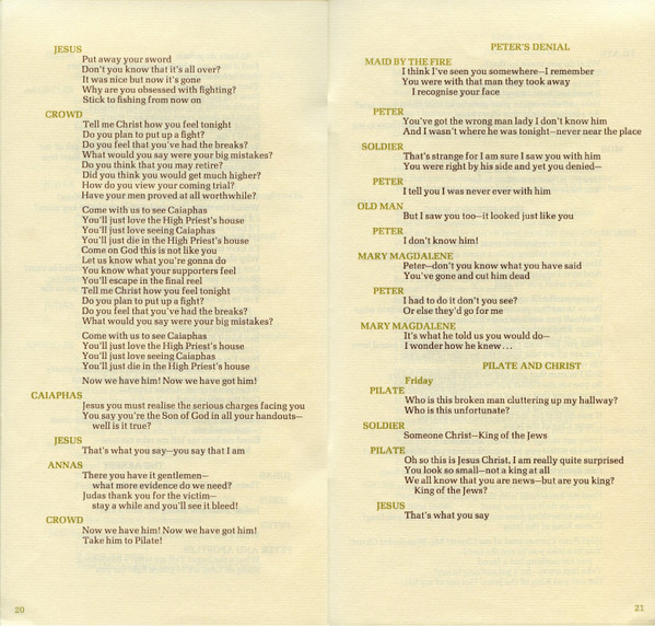 Jesus Christ Superstar - A Rock Opera