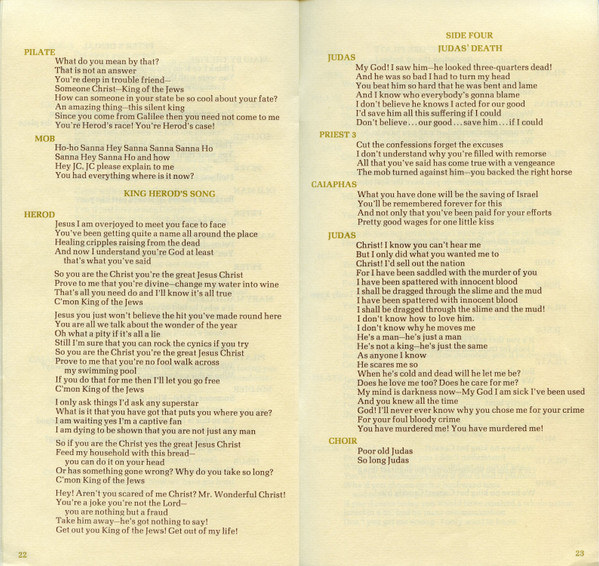Jesus Christ Superstar - A Rock Opera