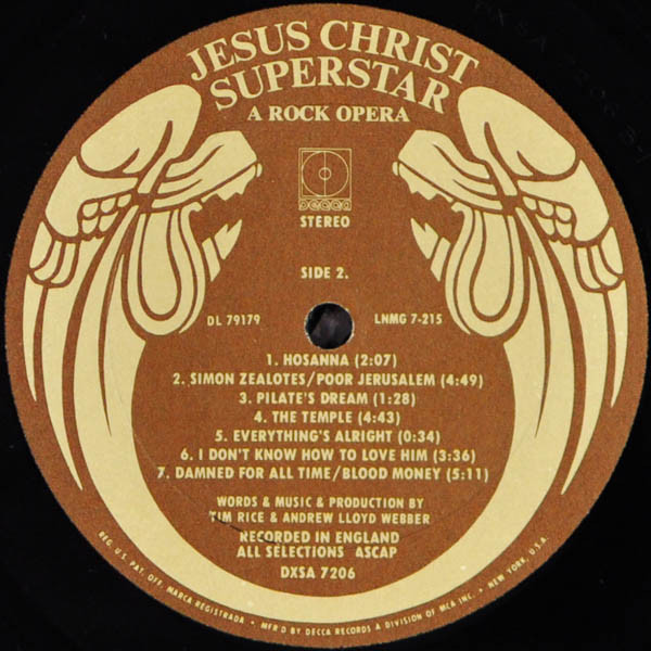 Jesus Christ Superstar - A Rock Opera