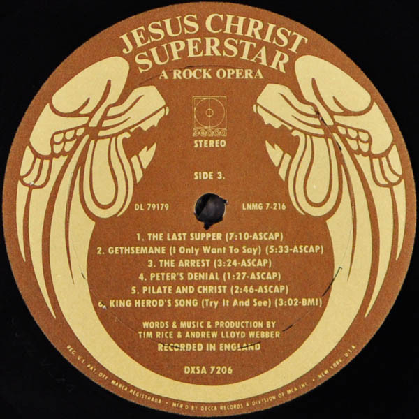 Jesus Christ Superstar - A Rock Opera