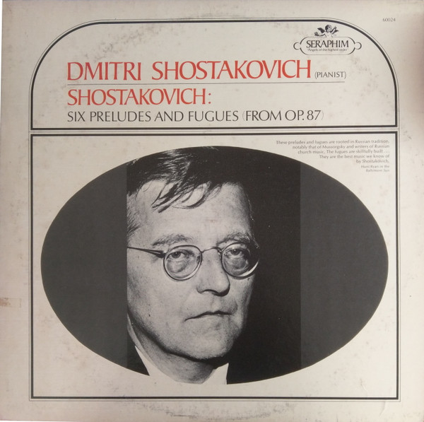 Shostakovich: Six Preludes And Fugues (From Op. 87)