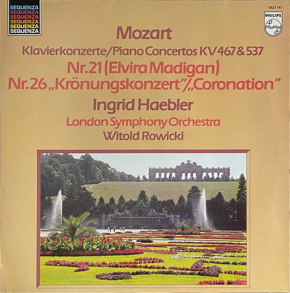 Klavierkonzerte = Piano Concertos KV 467 & 537 Nr. 21 (Elvira Madigan) Nr. 26 "Kr&ouml;nungskonzert" / "Coronation"