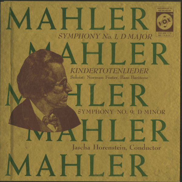 Symphony No.1 In D Major / Kindertotenlieder / Symphony No.9 In D Minor