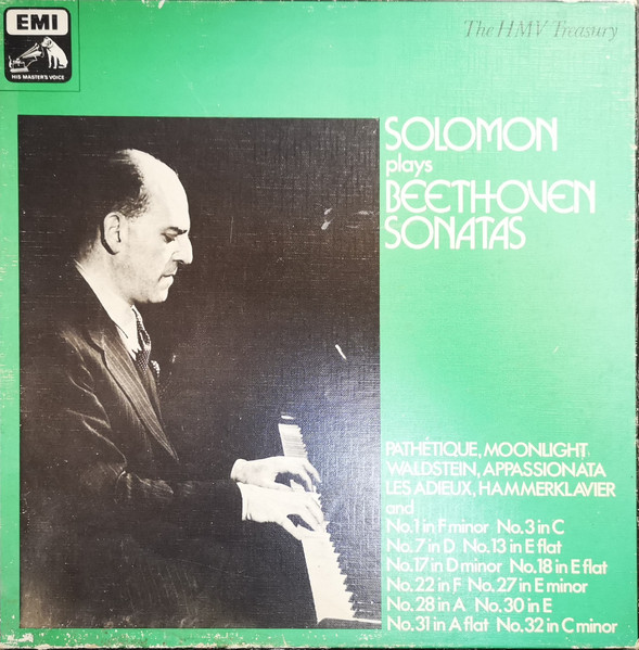 Solomon plays Beethoven Sonatas
