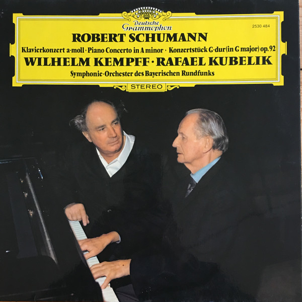 Klavierkonzert A-Moll = Piano Concerto In A Minor / Konzertst&uuml;ck G-dur (In G Major) Op.92