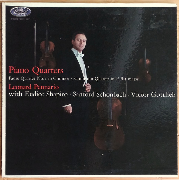 Piano Quartets: Faur&eacute; Quartet No. I in C minor / Schumann Quartet in E flat major