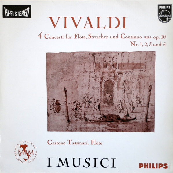 4 Concerti F&uuml;r Fl&ouml;te, Streicher Und Continuo Aus Op. 10 Nr. 1, 2, 3 Und 5