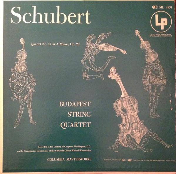 Quartet No. 13 In A Minor, Op. 29