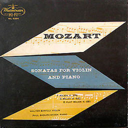 Sonatas For Violin And Piano: F Major, K.376 / A Major, K.402 / E Flat Major, K.481