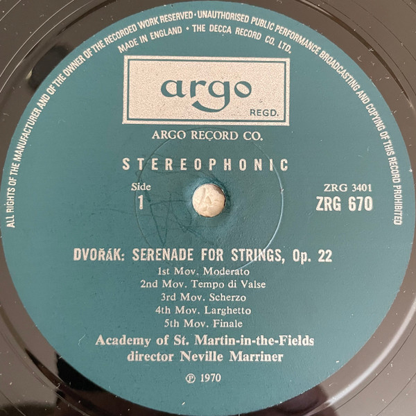 Serenade For Strings / Holberg Suite