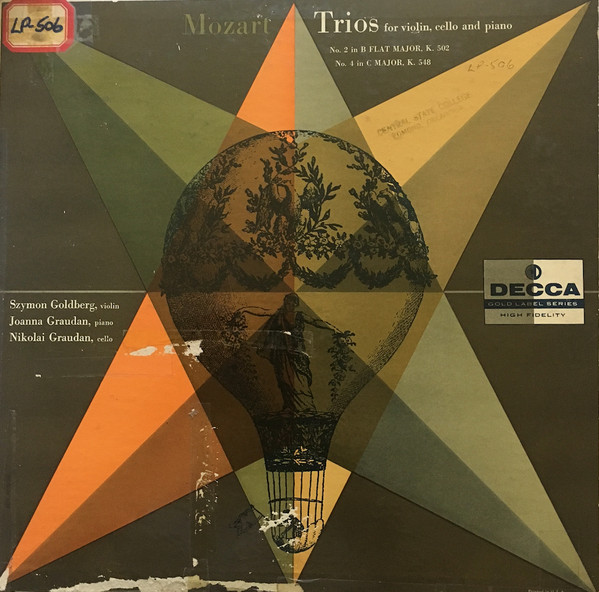 Trios For Violin, Cello, And Piano