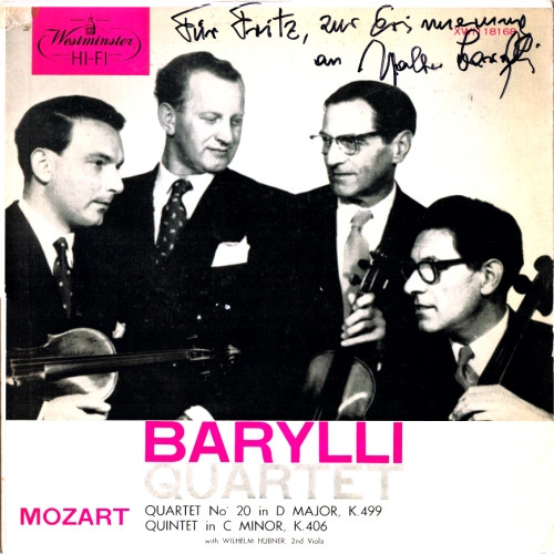 Quartet No 20 In D Major, K.499 / Quintet In C Minor, K.406