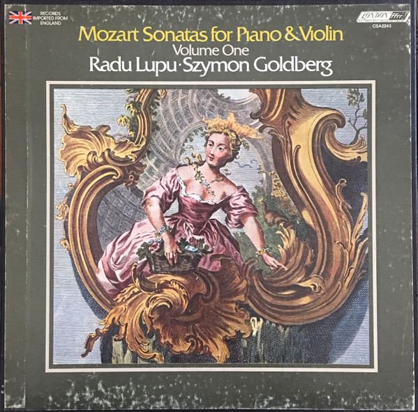 Sonatas For Piano And Violin, Volume One