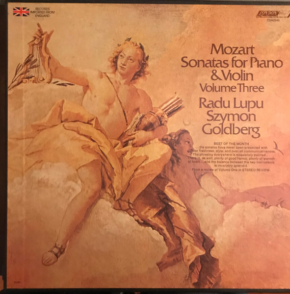 Sonatas For Piano & Violin: Volume Three
