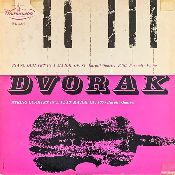 Piano Quintet In A Major, Op. 81 / String Quartet In A Flat Major, Op. 105