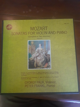 Sonatas & Variations For Violin & Piano: Complete In Two Volumes, Vol. II