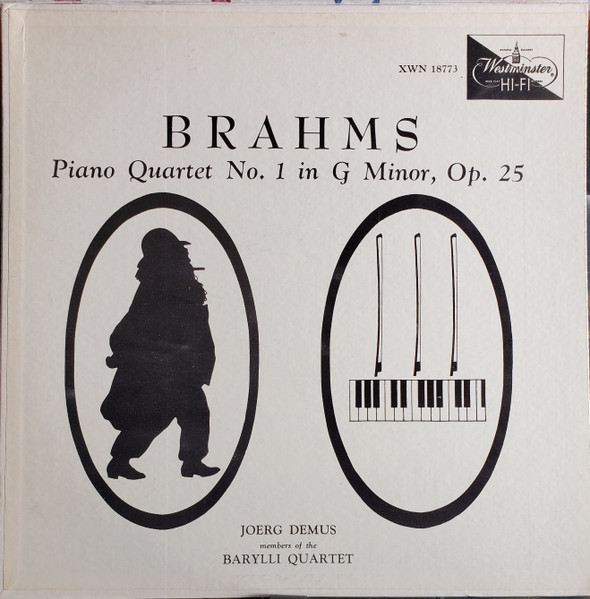 Piano Quartet No. 1 In G Minor, Op. 25