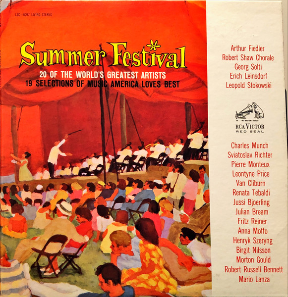 Summer Festival - 20 Of The World's Greatest Artists - 19 Selections Of Music America Loves Best
