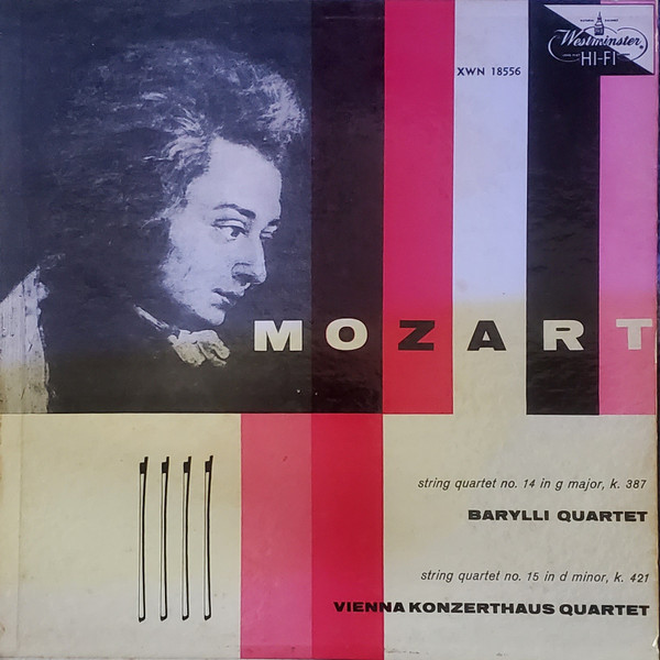 String Quartet No. 14 In G Major, K. 387 / String Quartet No. 15 In D Minor, K. 421
